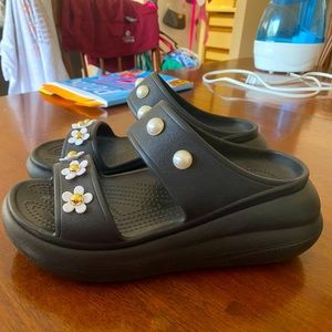 Classic Crush platform Crocs